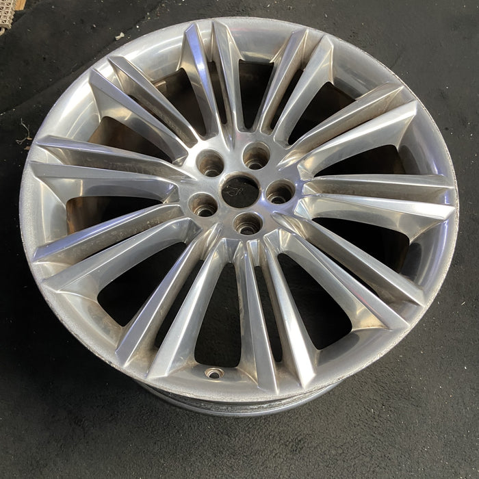 20" XJ 10-15 , 20x9 , 20 spoke , polished Original OEM Wheel Rim - View 7
