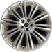20" XJ 10-15 , 20x9 , 20 spoke , polished Original OEM Wheel Rim - Front View