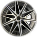 20" MERCEDES C-CLASS 23-24 206 Type , 20x9.5 , black accents Original OEM Wheel - Front View