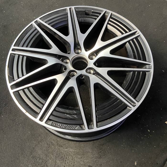 20" MERCEDES C-CLASS 23-24 206 Type , 20x9.5 , black accents Original OEM Wheel - View 8
