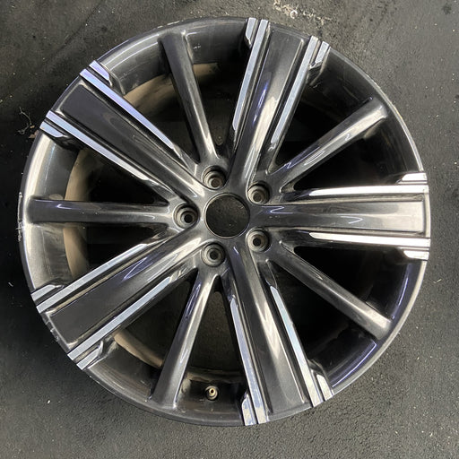 20" INFINITI QX50 21-22 20x8.5, 10 spoke, machined black Original OEM Wheel Rim - Additional View
