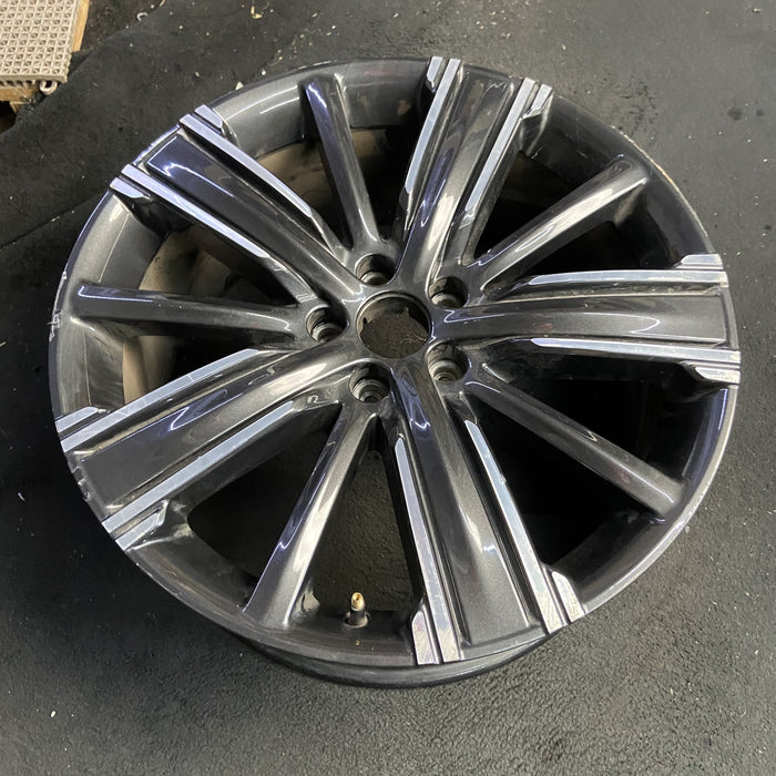 20" INFINITI QX50 21-22 20x8.5, 10 spoke, machined black Original OEM Wheel Rim - View 7