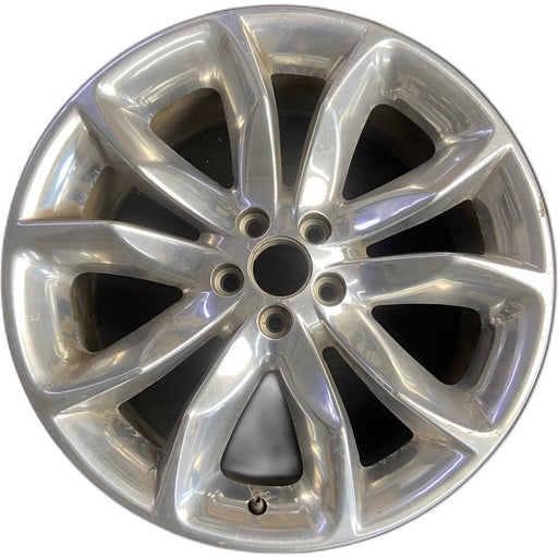20" EXPLORER 11-14 20x8.5, , 10 spoke, Original OEM Wheel Rim - Front View