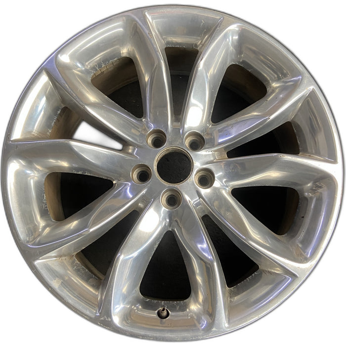 20" EXPLORER 11-14 20x8.5, , 10 spoke, Original OEM Wheel Rim - Front View