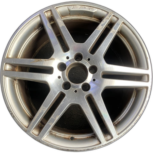 18" MERCEDES E-CLASS 10 212 Type, , E350, 18x8.5, 12 spoke Original OEM Wheel - Front View
