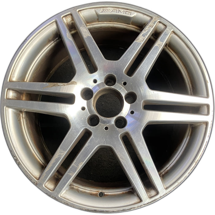 18" MERCEDES E-CLASS 10 212 Type, , E350, 18x8.5, 12 spoke Original OEM Wheel - Front View