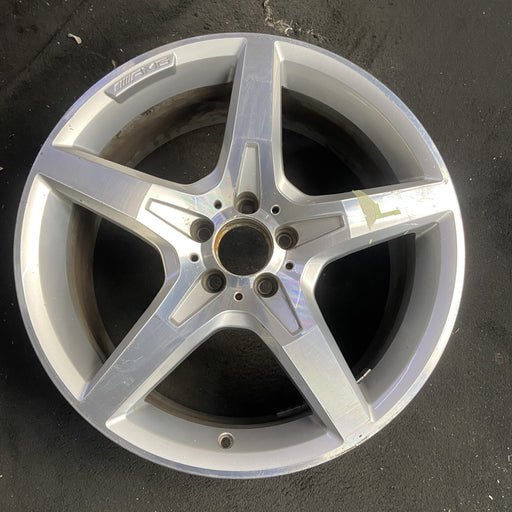19" MERCEDES S-CLASS 13-15 231 Type; SL550, 19x8.5, 5 spoke Original OEM Wheel - Additional View