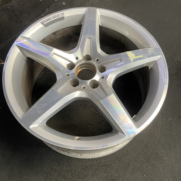 19" MERCEDES S-CLASS 13-15 231 Type; SL550, 19x8.5, 5 spoke Original OEM Wheel - View 7