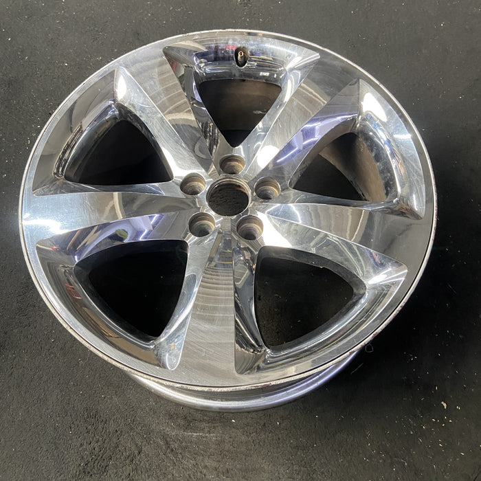 20" CHALLENGER 11-12 20x8, , chrome clad, lug nut centered between spokes - View 8