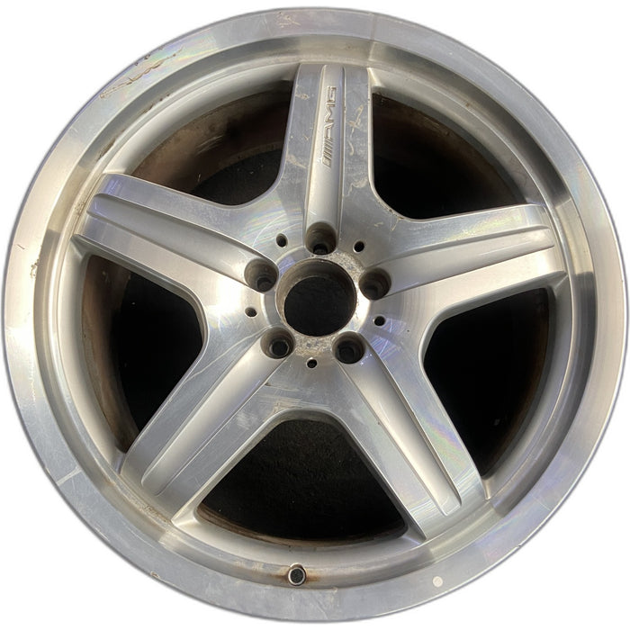 20" MERCEDES ML-CLASS 07 164 Type; ML63, Original OEM Wheel Rim - Front View