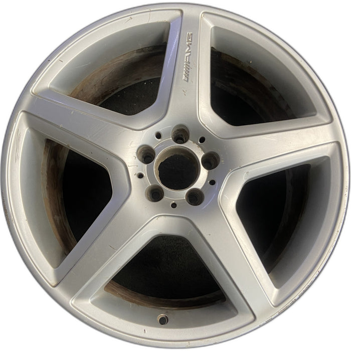20" MERCEDES CL-CLASS 08 216 Type; CL65, 20x9.5, Original OEM Wheel Rim - Front View