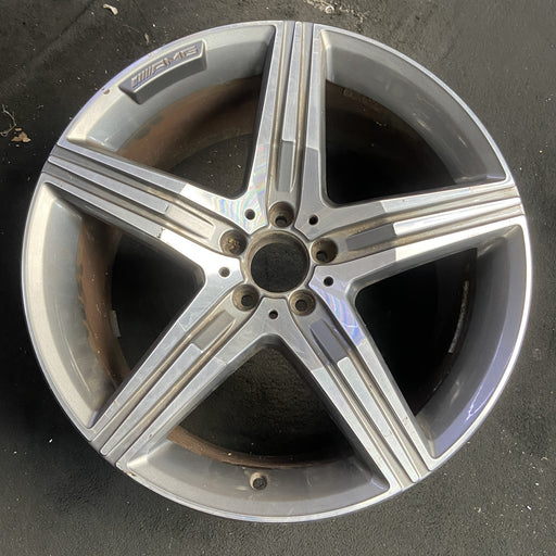 20" MERCEDES S-CLASS 14 222 Type; S63, 20x9.5, 5 spoke Original OEM Wheel Rim - Additional View