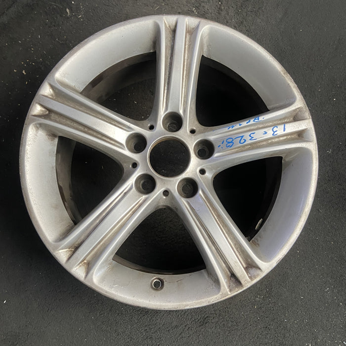 17" BMW 320i 12-13 , 17x7.5 , 5 spoke, triple edge spoke Original OEM Wheel Rim - Additional View