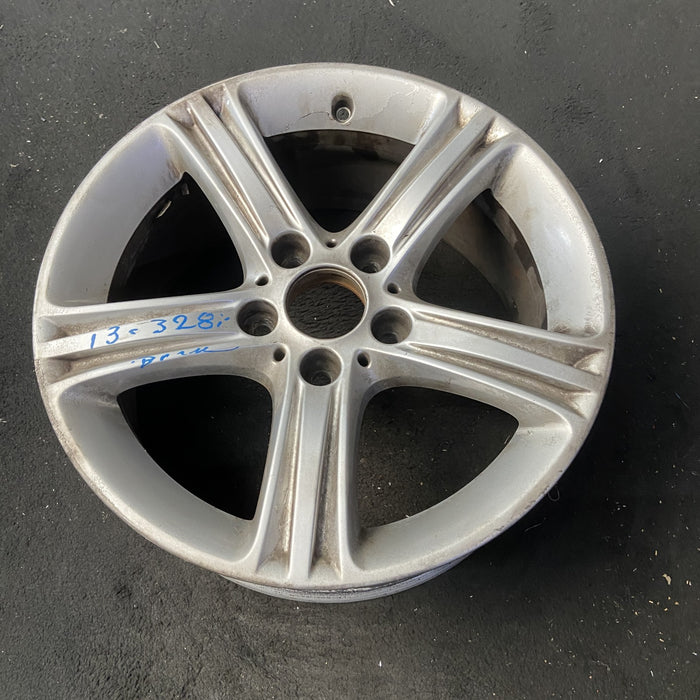 17" BMW 320i 12-13 , 17x7.5 , 5 spoke, triple edge spoke Original OEM Wheel Rim - View 8
