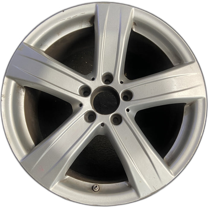 18" MERCEDES CL-CLASS 11-14 216 Type; CL550, 18x8.5 Original OEM Wheel Rim - Front View
