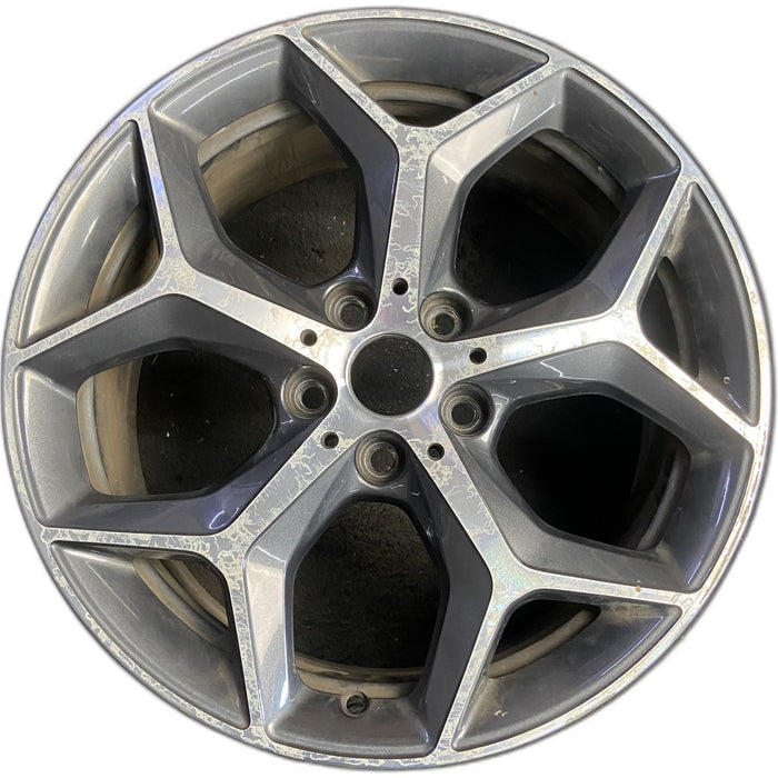18" BMW X1 16-20 18x7.5 , , solid Y spoke Original OEM Wheel Rim - Front View