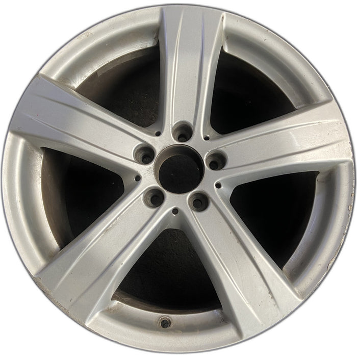 18" MERCEDES CL-CLASS 11-14 216 Type; CL550, 18x8.5 Original OEM Wheel Rim - Front View