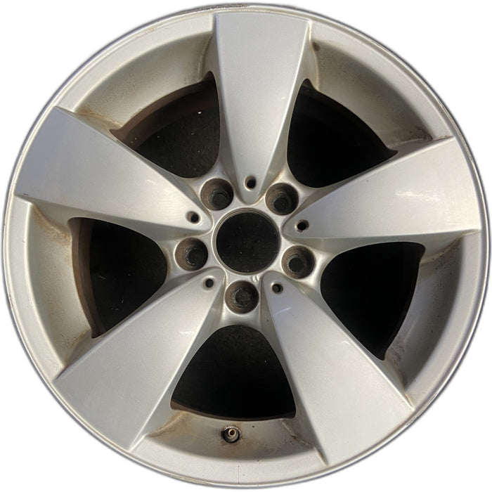17" BMW 525i 04-05 17x7.5 , 5 spoke Original OEM Wheel Rim - Front View