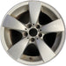 17" BMW 525i 04-05 17x7.5 , 5 spoke Original OEM Wheel Rim - Front View