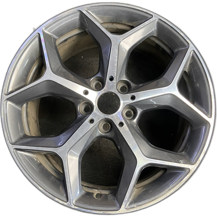 18" BMW X1 16-20 18x7.5 , , solid Y spoke Original OEM Wheel Rim - Front View