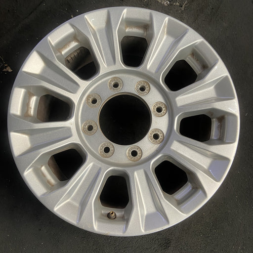 18" FORD F250SD PICKUP 20-22 18x8, aluminum, 8 spoke, silver Original OEM Wheel - Additional View
