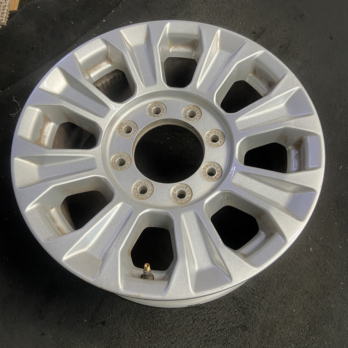 18" FORD F250SD PICKUP 20-22 18x8, aluminum, 8 spoke, silver Original OEM Wheel - View 7