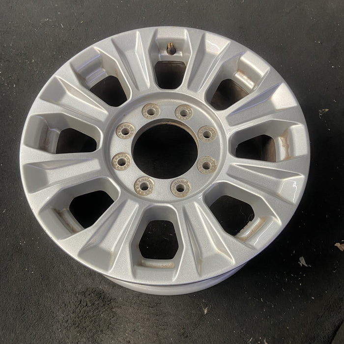 18" FORD F250SD PICKUP 20-22 18x8, aluminum, 8 spoke, silver Original OEM Wheel - View 8