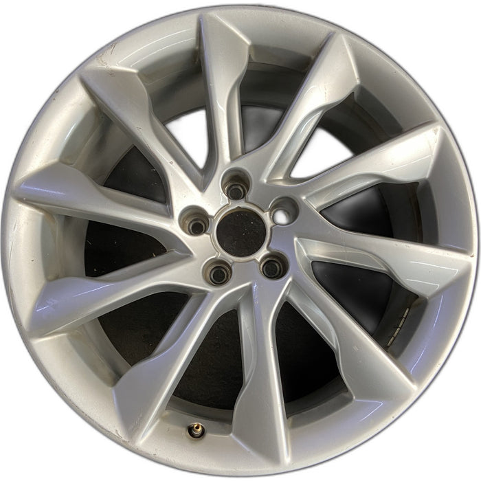 19" AUDI A5 13-14 19x8.5 , 10 spoke Original OEM Wheel Rim - Front View