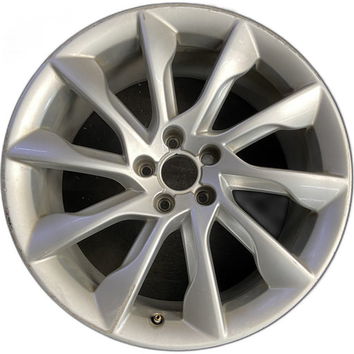 19" AUDI A5 13-14 19x8.5 , 10 spoke Original OEM Wheel Rim - Front View