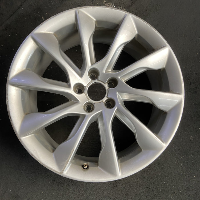 19" AUDI A5 13-14 19x8.5 , 10 spoke Original OEM Wheel Rim - Additional View