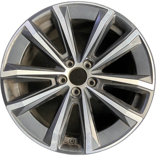 18" VOLVO S60 21-22 18x8 , 5 spoke, V spoke Original OEM Wheel Rim - Front View