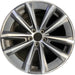 18" VOLVO S60 21-22 18x8 , 5 spoke, V spoke Original OEM Wheel Rim - Front View