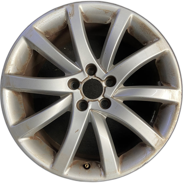 18" AUDI A4 13 18x8 , Original OEM Wheel Rim - Front View