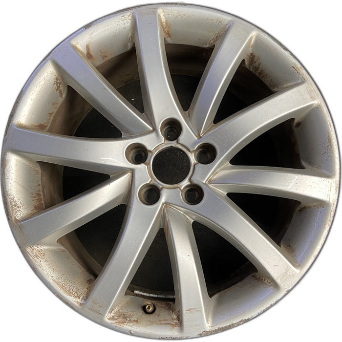 18" AUDI A4 13 18x8 , Original OEM Wheel Rim - Front View