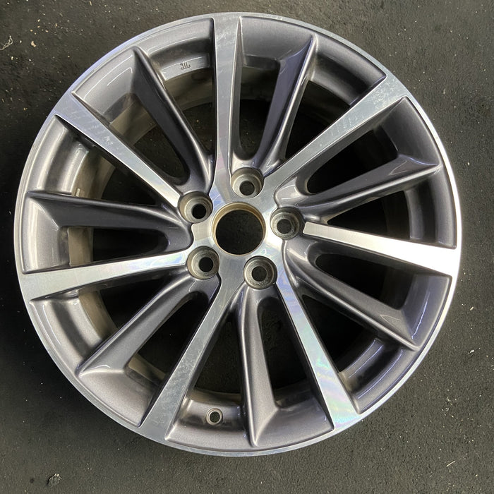 18" HIGHLANDER 17-19 18x7.5 , 14 spoke Original OEM Wheel Rim - Additional View