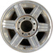 17" DODGE 2500 PICKUP 10-13 17x8, aluminum, 6 spoke, groove in spokes Original - Front View