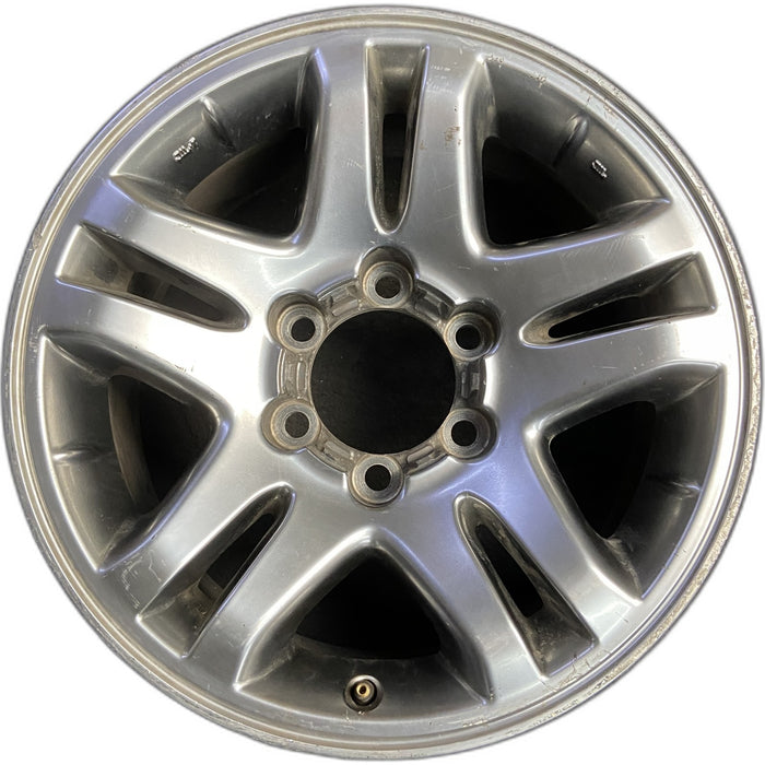 17" SEQUOIA 03-07 17x7.5, alloy Original OEM Wheel Rim - Front View