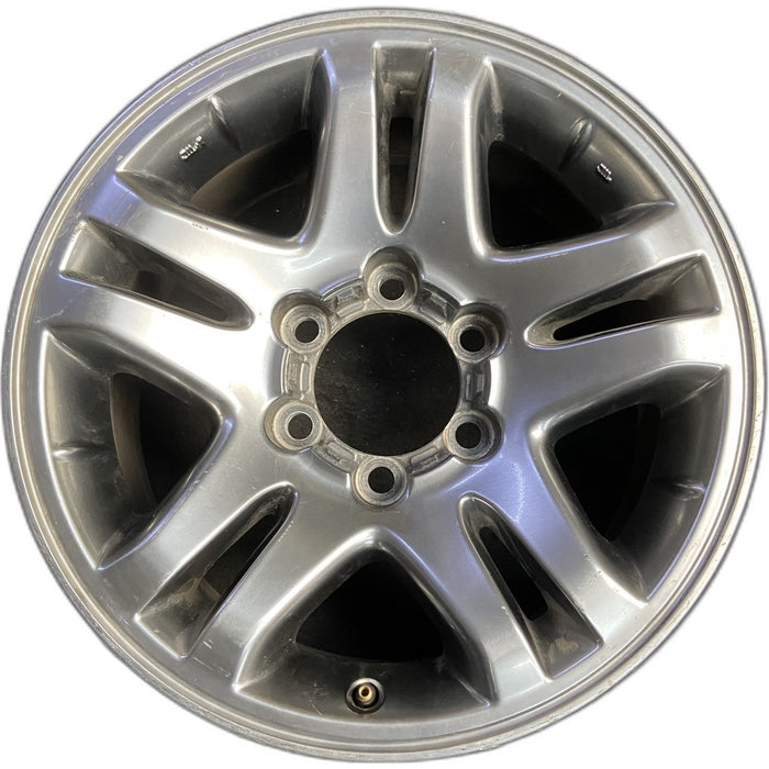 17" SEQUOIA 03-07 17x7.5, alloy Original OEM Wheel Rim - Front View