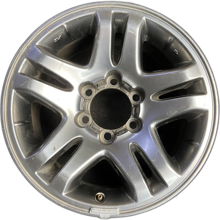 17" SEQUOIA 03-07 17x7.5, alloy Original OEM Wheel Rim - Front View