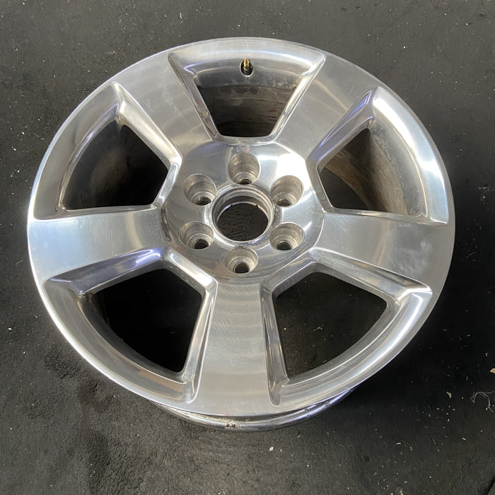 20" SIERRA 1500 PICKUP 19 classic , 20x9, 5 spoke, exposed lug nuts, polished - View 8