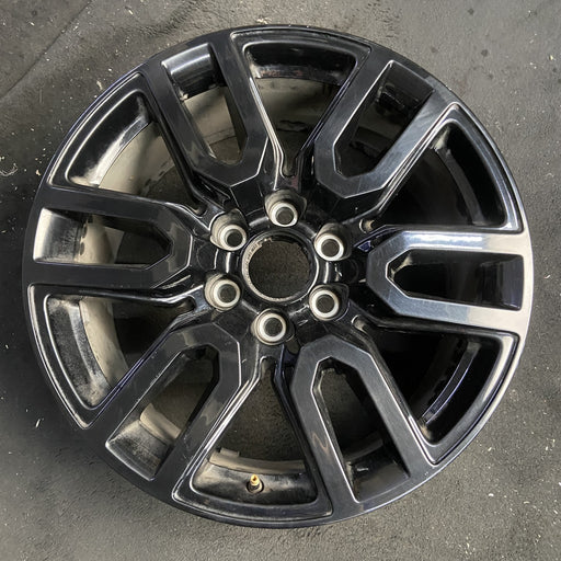 20" SIERRA 1500 PICKUP 20 20x9, 12 spoke, U spoke, gray Original OEM Wheel Rim - Additional View