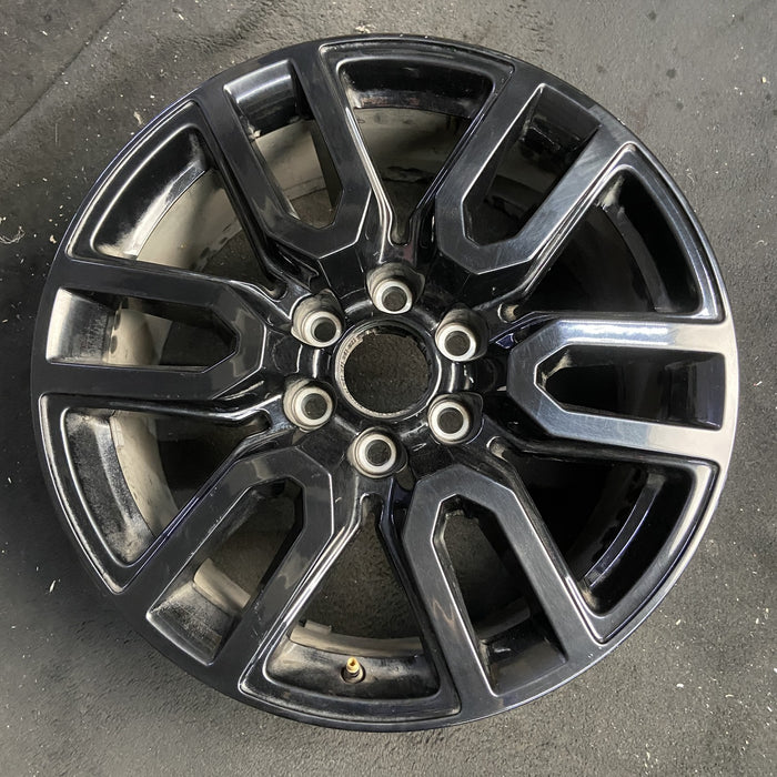 20" SIERRA 1500 PICKUP 20 20x9, 12 spoke, U spoke, gray Original OEM Wheel Rim - Additional View