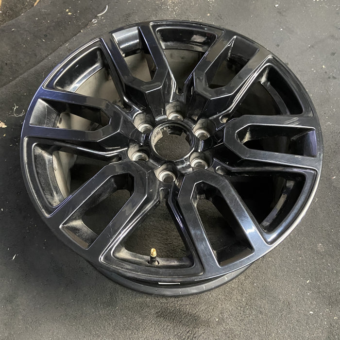20" SIERRA 1500 PICKUP 20 20x9, 12 spoke, U spoke, gray Original OEM Wheel Rim - View 7
