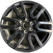 20" SIERRA 1500 PICKUP 20 20x9, 12 spoke, U spoke, gray Original OEM Wheel Rim - Front View