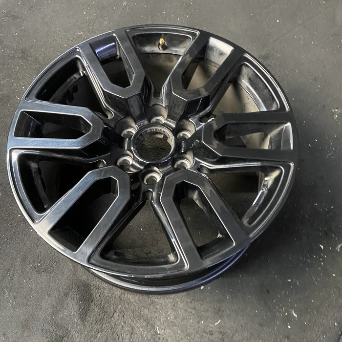 20" SIERRA 1500 PICKUP 20 20x9, 12 spoke, U spoke, gray Original OEM Wheel Rim - View 8