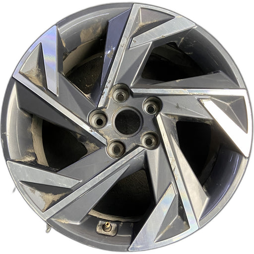 17" ELANTRA 24 17x7 Original OEM Wheel Rim - Front View