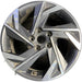 17" ELANTRA 24 17x7 Original OEM Wheel Rim - Front View