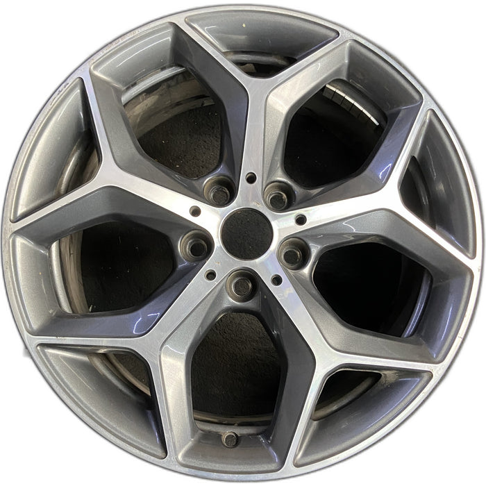 18" BMW X1 16-20 18x7.5 , , solid Y spoke Original OEM Wheel Rim - Front View