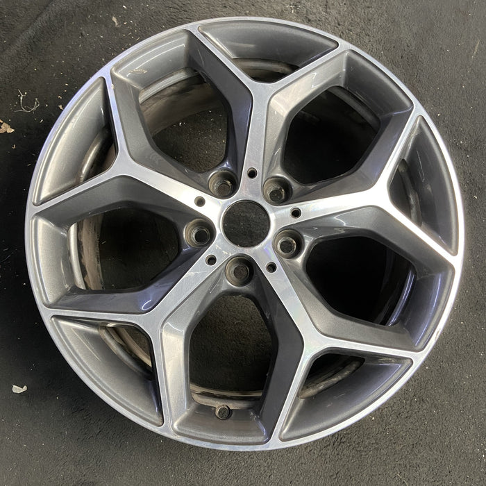 18" BMW X1 16-20 18x7.5 , , solid Y spoke Original OEM Wheel Rim - Additional View