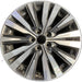 18" OUTLANDER 19-20 18x7, machined Original OEM Wheel Rim - Front View